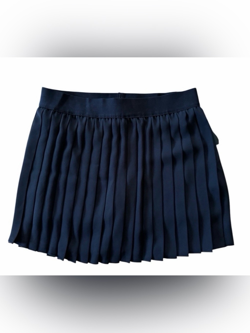J Jill Pleated Navy Mini Womens Tennis Skirt Pickleball Athletic Comfort Size M